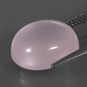 Quartzo rosa rosa natural 10,08ct, transparente, transparente/translúcido