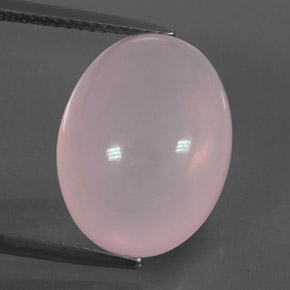 Quartzo rosa rosa natural 11,67ct, transparente, transparente/translúcido