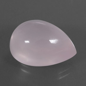 Quartzo Rosa Rosa Natural 11.14ct, Formato de pêra, Transparente