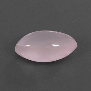 Quartzo rosa rosa natural 3,11ct, marquise, transparente