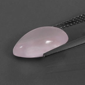 Quartzo rosa rosa natural 3,11ct, marquise, transparente