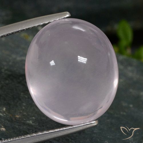 16.96ct Natural Rosa bem claro Quartzo Rosa, oval, Translúcido