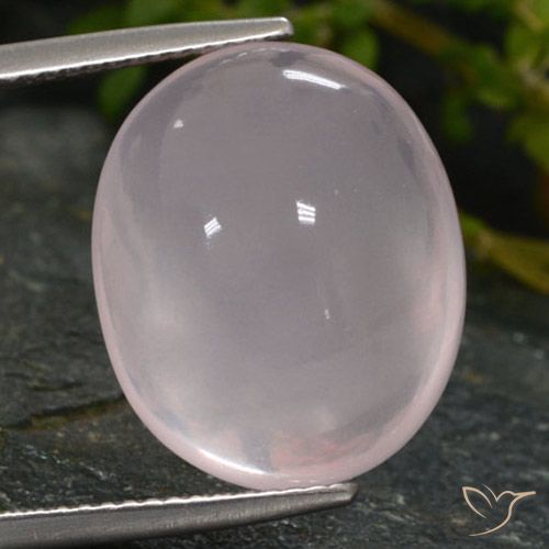 15.67ct Natural Rosa bem claro Quartzo Rosa, oval, Translúcido