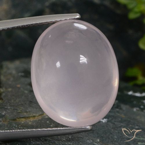 20.14ct Natural Rosa Rosa bem claro Quartzo Rosa, oval, Translúcido