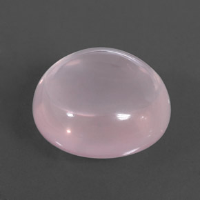 Quartzo rosa rosa natural 15,13ct, corte oval, transparente