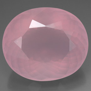 Quartzo rosa rosa natural 150,80ct, transparente, transparente/translúcido