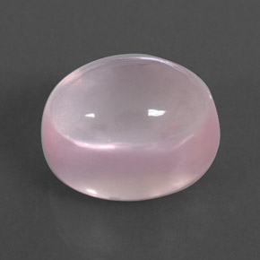 Quartzo rosa rosa natural 17,60ct, transparente, transparente/translúcido