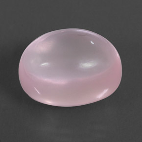 Quartzo rosa rosa natural 15,47ct, transparente, transparente/translúcido