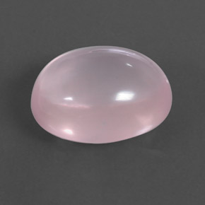 Quartzo rosa rosa natural 11,32ct, transparente, transparente/translúcido