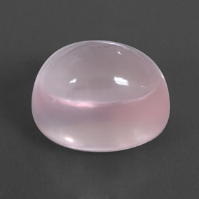 Quartzo rosa rosa natural 16,43ct, transparente, transparente/translúcido