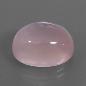 Quartzo rosa rosa natural 13,21ct, transparente, transparente/translúcido