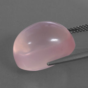 Quartzo rosa rosa natural 15,16ct, transparente, transparente/translúcido