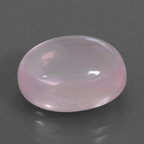 Quartzo rosa rosa natural 13,47ct, transparente, transparente/translúcido