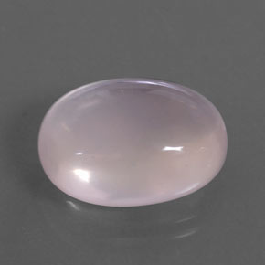 Quartzo Rosa Rosa Natural 10.59ct, Corte Oval, Transparente