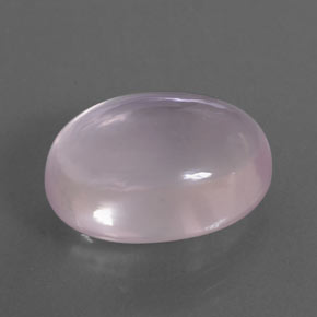 Quartzo rosa rosa natural 10,77ct, corte oval, transparente