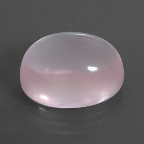 Quartzo rosa rosa natural 12,85ct, transparente, transparente/translúcido