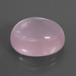 Quartzo rosa rosa natural 12,62ct, transparente, transparente/translúcido