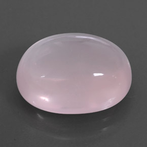 Quartzo rosa rosa natural 11,86ct, transparente, transparente/translúcido