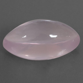 Quartzo rosa rosa natural 17,37ct, transparente, transparente/translúcido