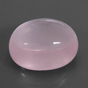 Quartzo rosa rosa natural 13,88ct, transparente, transparente/translúcido