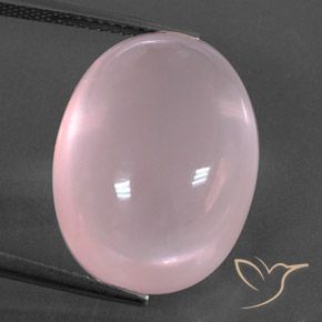 22.92ct Natural rosa rosa Quartzo Rosa, oval, Transparente