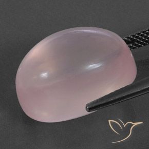 Quartzo Rosa rosa rosa Natural 19.84ct, oval, Transparente/Translúcido