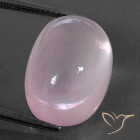 19.62ct Natural Rosa chiclete Quartzo Rosa, oval, Transparente