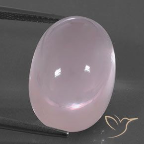 20.28ct Natural Rosa chiclete Quartzo Rosa, oval, Transparente