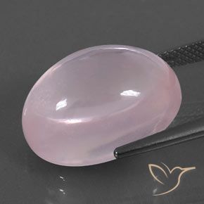 Quartzo Rosa Light Pink  Natural 19.02ct, oval, Transparente