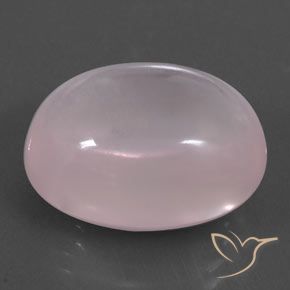 Quartzo Rosa Light Pink  Natural 24.14ct, oval, Transparente