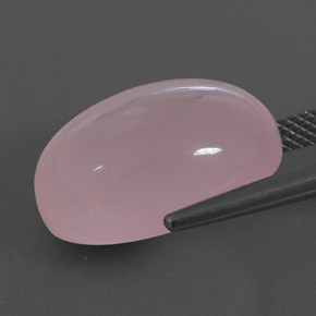 Quartzo Rosa rosa rosa médio Natural 18.02ct, Transparente, Transparente/Translúcido
