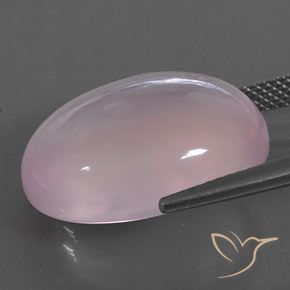 Quartzo Rosa Rosa chiclete Natural 19.37ct, oval, Transparente