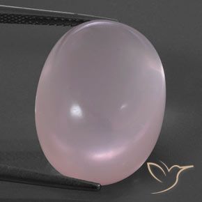 24.88ct Natural Light Pink  Quartzo Rosa, oval, Transparente, Photo A