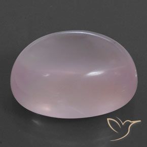 Quartzo Rosa Light Pink  Natural 24.88ct, oval, Transparente