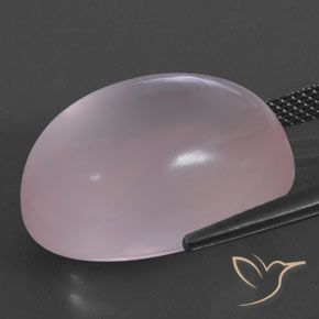 Quartzo Rosa Light Pink  Natural 24.88ct, oval, Transparente