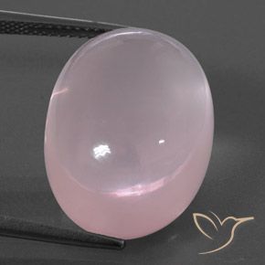 24.85ct Natural Light Pink  Quartzo Rosa, oval, Transparente
