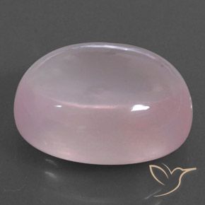 Quartzo Rosa Light Pink  Natural 24.85ct, oval, Transparente