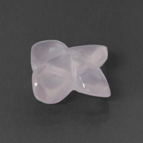 Quartzo rosa rosa natural 5,00ct, transparente, transparente/translúcido