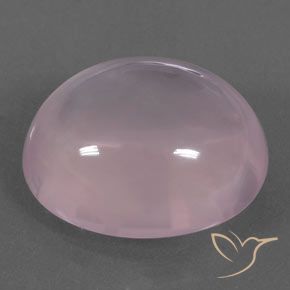 Quartzo Rosa rosa rosa médio Natural 25.47ct, oval, Transparente
