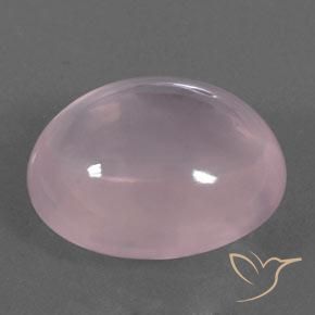 Quartzo Rosa rosa rosa médio Natural 22.65ct, oval, Transparente