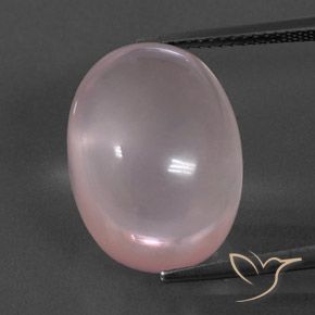 17.78ct Natural rosa rosa Quartzo Rosa, oval, Transparente