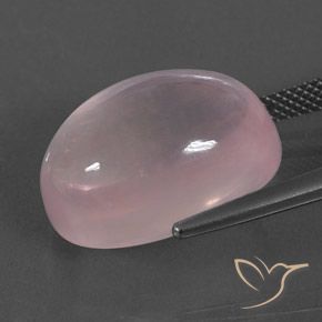 Quartzo Rosa Coral Rosa Natural 18.98ct, oval, Transparente