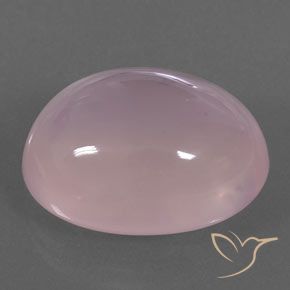 Quartzo Rosa rosa rosa médio Natural 21.08ct, oval, Transparente