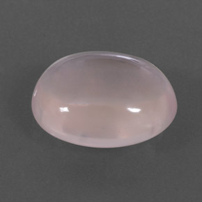 Quartzo rosa rosa natural 9,15ct, corte oval, transparente