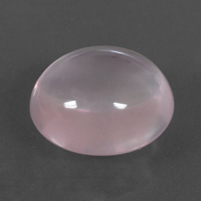 Quartzo Rosa Rosa Claro Rosa Natural 12.54ct, Corte Oval, Transparente