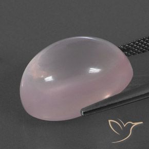 Quartzo Rosa Coral Rosa Natural 18.64ct, oval, Transparente