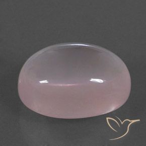 Quartzo Rosa Luz rosa Natural 17.04ct, oval, Transparente