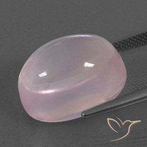 Quartzo Rosa Coral Rosa Natural 21.41ct, oval, Transparente