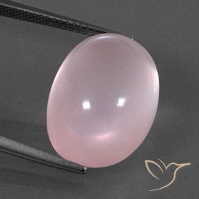 17.46ct Natural Coral Rosa Quartzo Rosa, oval, Transparente
