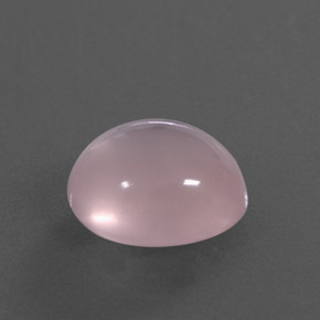 Quartzo rosa rosa natural 5,13ct, corte oval, transparente